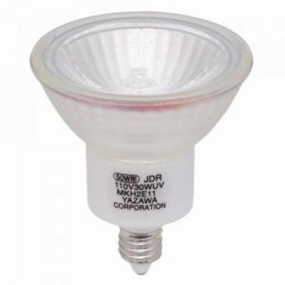 Yazawa UV-cut Halogen Light Bulb "Eco Cool Halogen Shine" 110V 50W Equivalent, Medium Beam Angle, E11 Base, JDR110V30WUVMKH2E11A