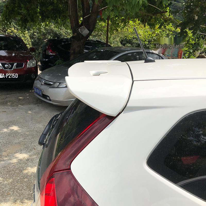 For Honda Fit 2014-2020 Rear Spoiler No-Drill RS Roof Spoiler with Light GK5