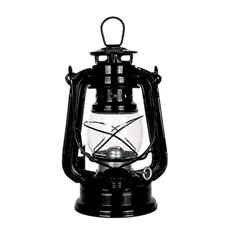 Koňská lampa Skleněné stínidlo Nostalgická Retro Venkovní Petrolejová lampa Kruhové stínidlo Světelné příslušenství