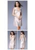 Ice Silk Lace Sleeveless Nightgown for Women - Sexy, Loose, Plus Size Pajamas