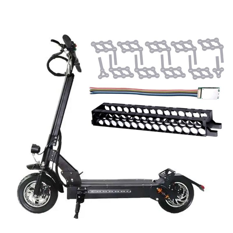 Electric Scooters 18650 Battery Rack 10 String 10S 36V Assembly Part With/without Welding Sheet for M365
