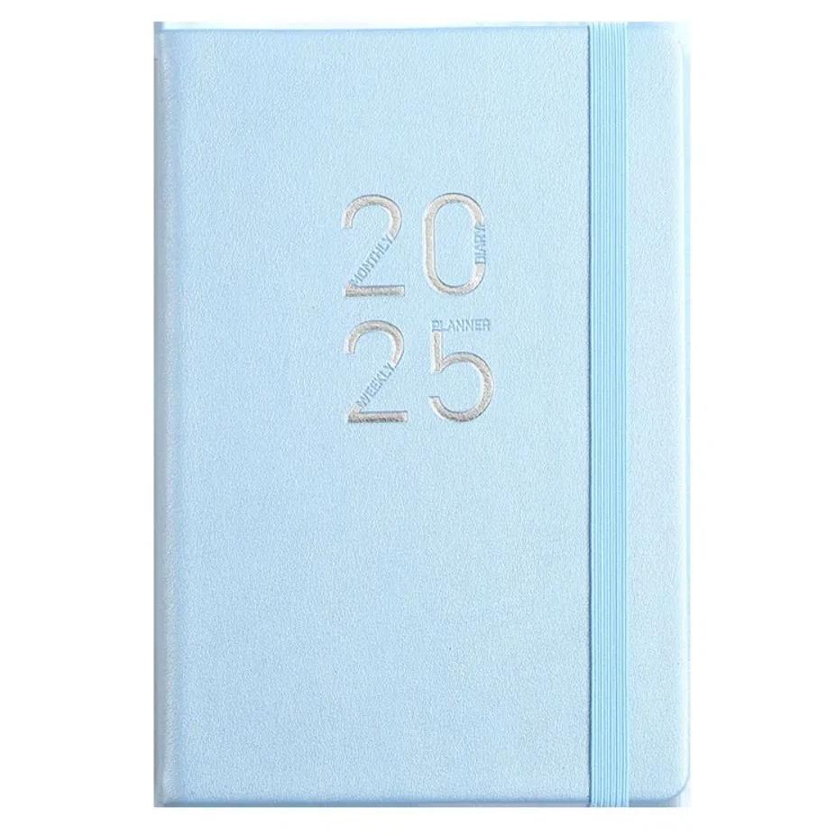 5 Colors 2025 Planner Notebooks A5 Sketchbook Schedule Journals  Office School Supplies