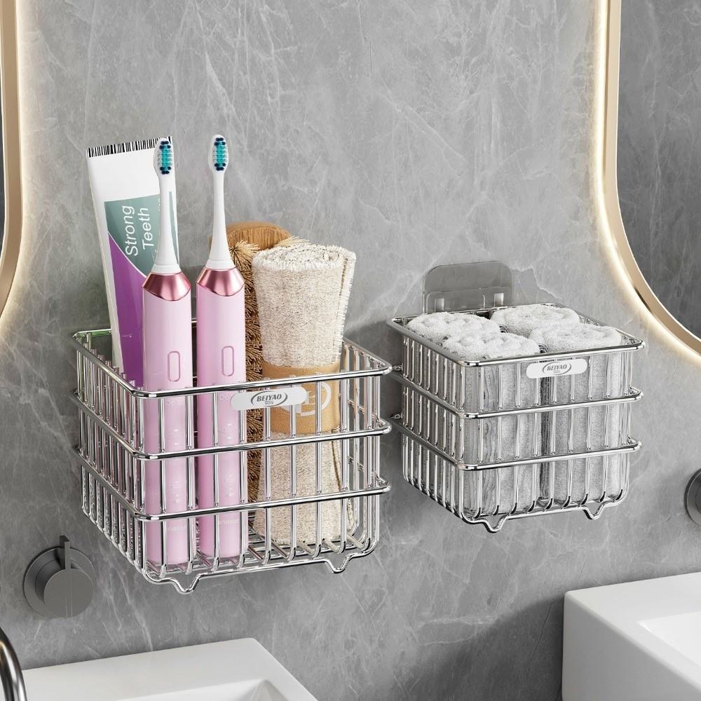 Hanging Kitchen Sundries Organizer 201 Stainless Steel Fruit Basket  Kitchen Supplies