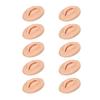 10PCS Practice Lips Open Mouth Silicone 3D Fake Lips for Teaching Training
