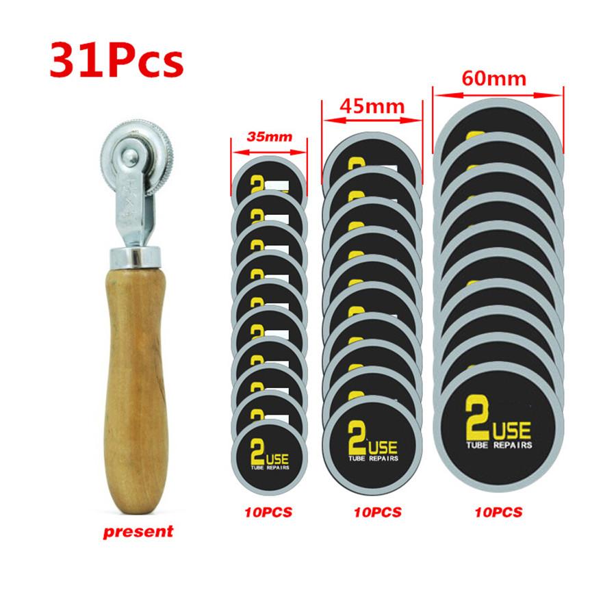 Universal Car Motorcycle Bikes Tire Repair Rubber Patch Tool Kit 35mm 45mm 60mm