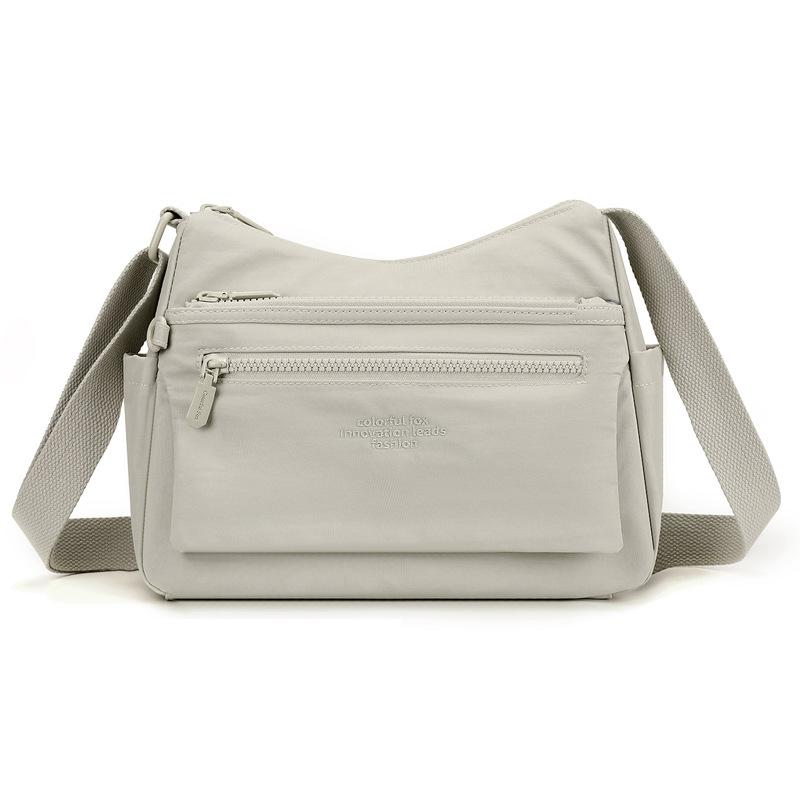 New Large-capacity Messenger Bag Multi-layer Shoulder Bag Mother Satchel Women's Lightweight Waterproof Cloth Bag