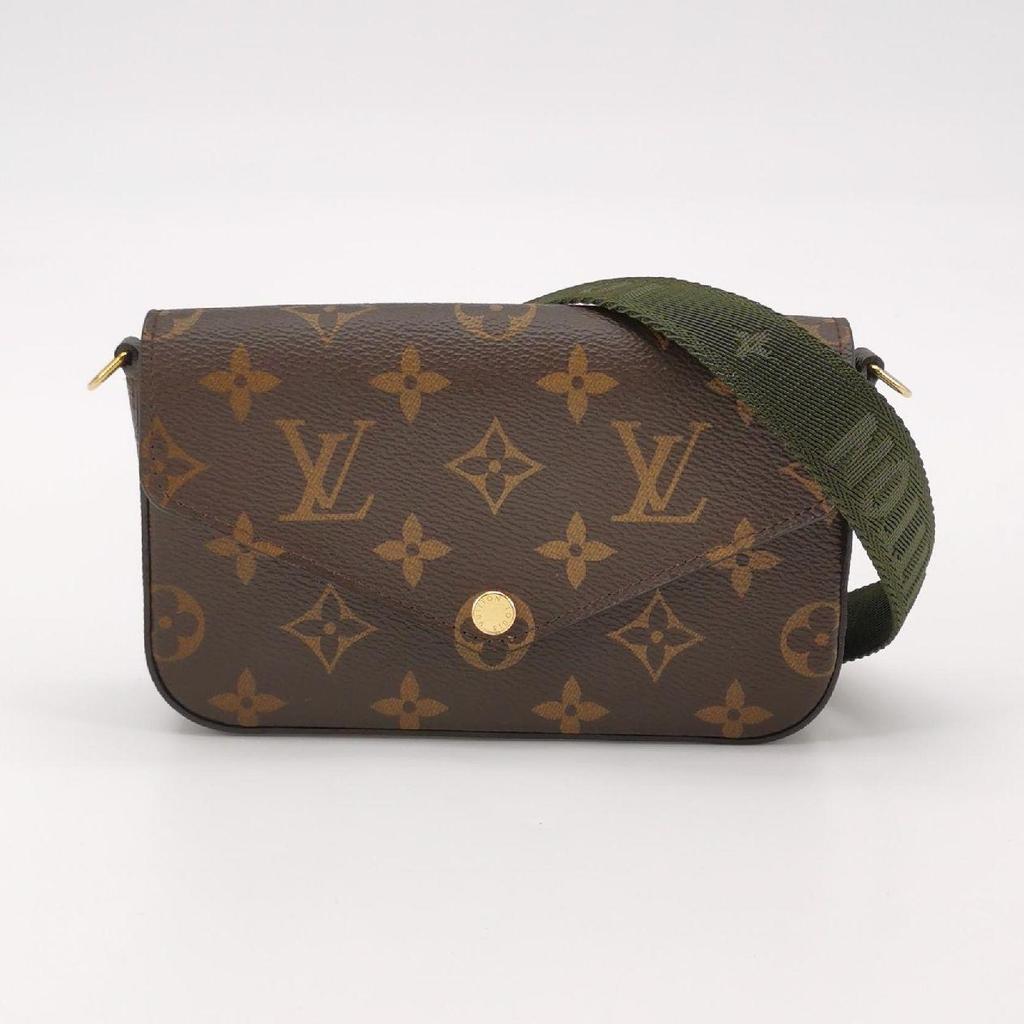 [Pre-Owned] Multi Pochette Accessoires Felicie Stylish Versatile Portable Classic Monogram Canvas Three-In-One Combination Bag Co - Excellent #1DVXE99