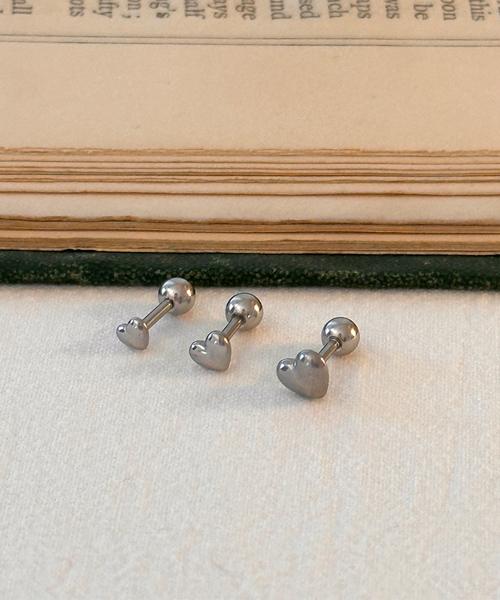 Vinedew Surgical Steel Silver Love Heart Piercing *539