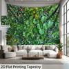 Living Wall Plant Pattern Tapestry Indoor Garden Design Boho Home Decor Wall Hanging for Living Room or Bedroom Decoration