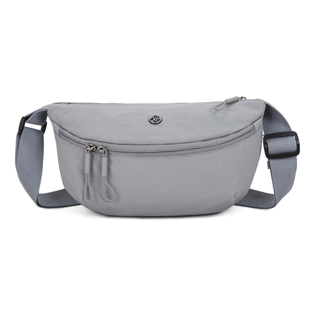 Casual Nylon Shoulder Bag Wide Shoulder Strap Dumpling Bag Oxford Cloth Crossbody Bag  Travel