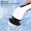 2 Modes Electric Cleaning Brush Waterproof Deep Cleaning Brush Handheld Floor Washing Brush for Tiles Pots Bathroom Car Interior