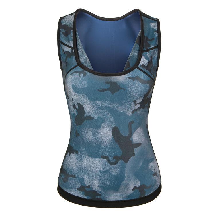 Women's Sports Yoga Corset Corset Waist Fitness Sweating Clothes Body Camouflage Shapewear