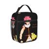 MHA Heat-keeping Lunch Bags High Capacity Anime Reusable Cooler Tote Lunch Box Professional Picnic Food Holding Bags