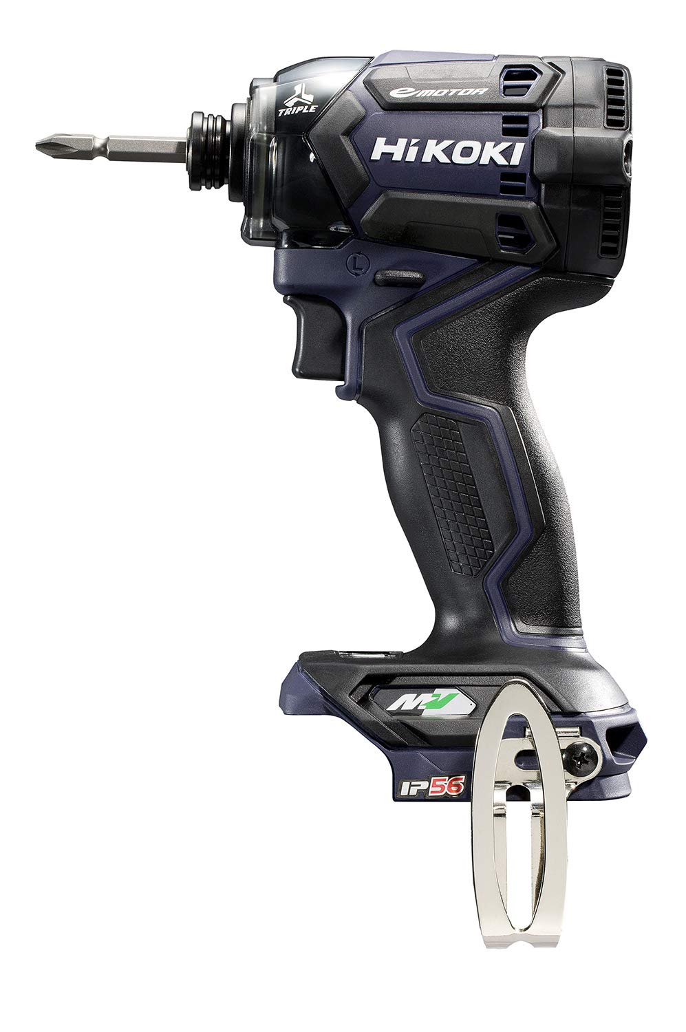 

HiKOKI 36V Impact Driver Deep Ocean Compact and Reduced Bit Improved Trigger and Case Sold Separately WH36DC(NND) Blue, Lightweight, Vibration, Feel,