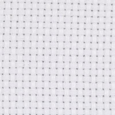 Aida Cloth - 4.3 Count - White - 50 X 50 Cm