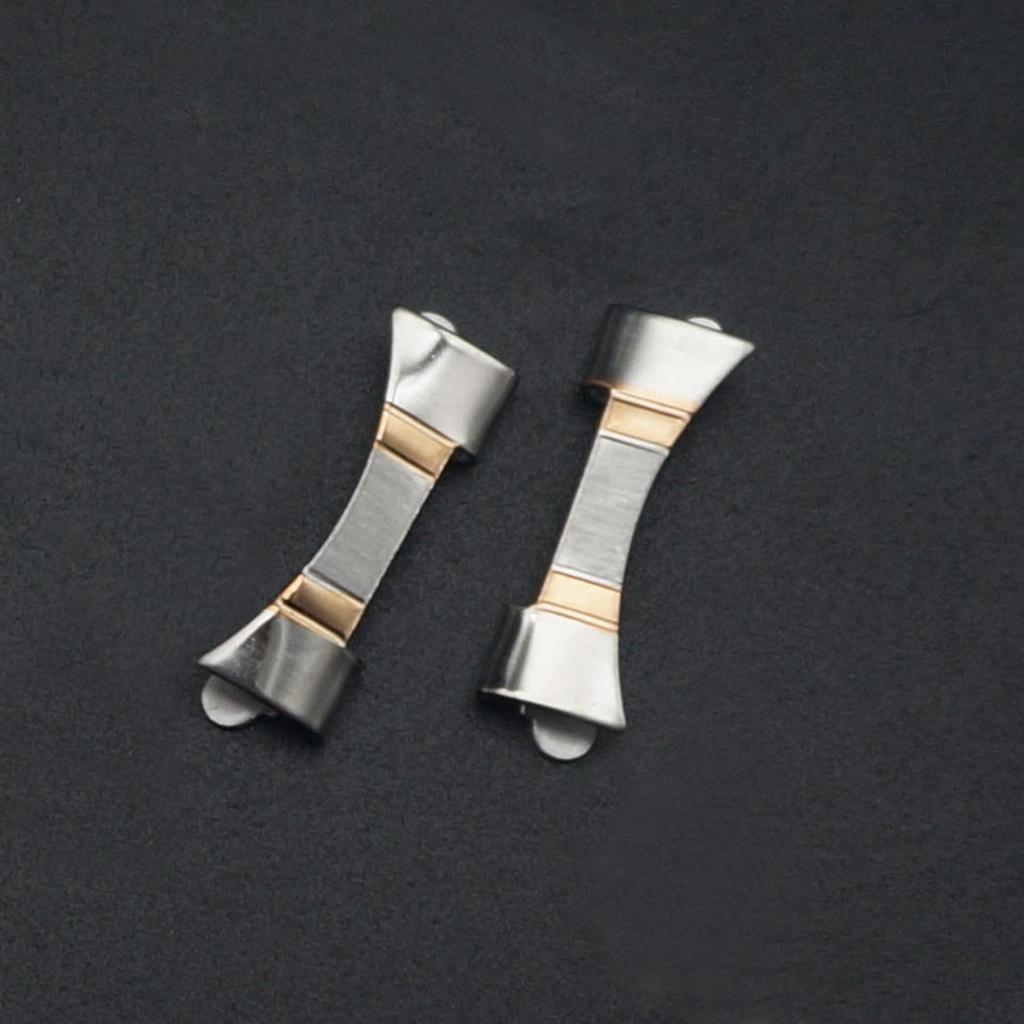 18 20 21 22 24mm Strap Metal Arc Connector For Samsung Amazfit Xiaomi Garmin Connector Stainless Steel Smartwatch Watch Band