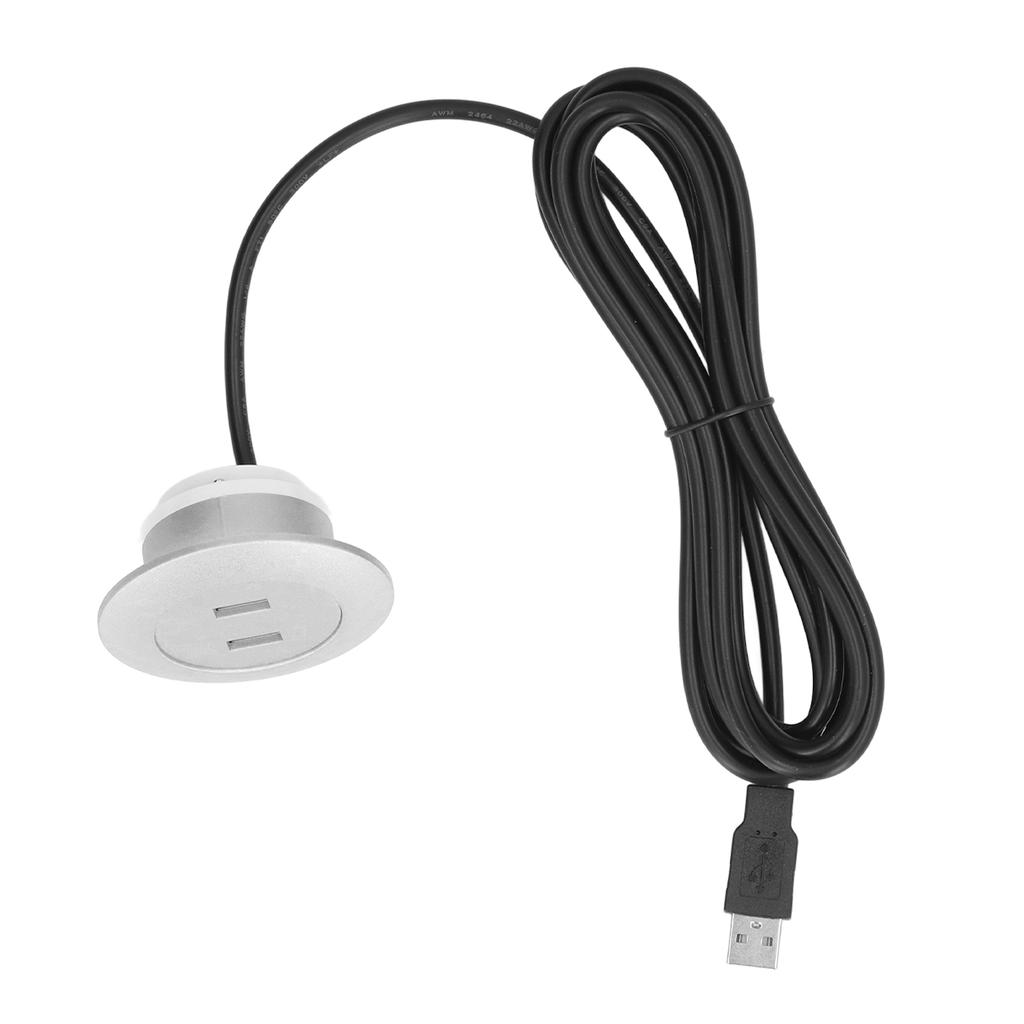 Pohovka USB nabíjecí zásuvka Instalace zapuštěnou montáží Dva USB nabíjecí porty Zásuvka pro domácí použití