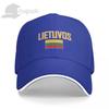 Lithuania Flag With Letter Baseball Cap Unisex Women Summer Unisex Hip Hop Caps Cotton Snapback Golf Hat Fishing Caps