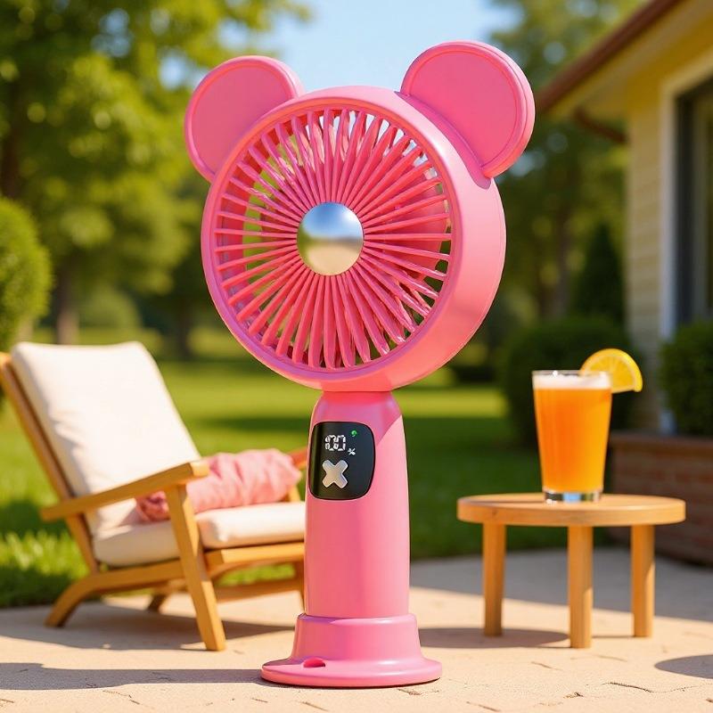 Portable USB Mini Fan - Strong Wind, Silent, Ideal for Dorms & Kids' Gifts