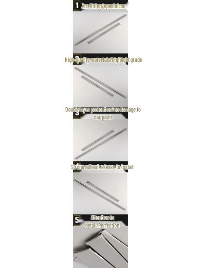 12-14 Lavida Door Trim: Edge Guard, Anti-Scratch Protective Strip