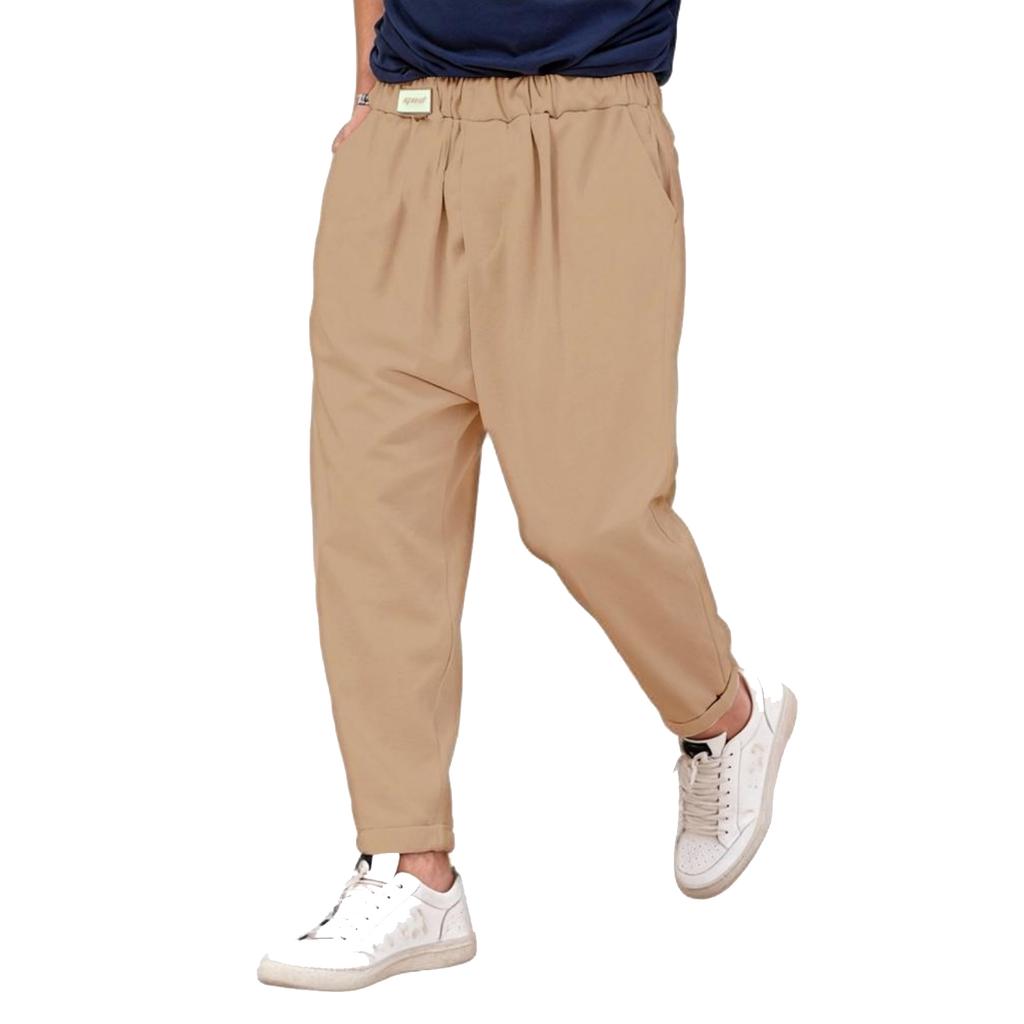 Men's Casual Color All, Pants, Trendy Nine,inch Pants, Harun Pants