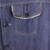 ROEBUCKS 70s Vintage Denim Jacket Fleece-lined Denim Jacket Men's Used