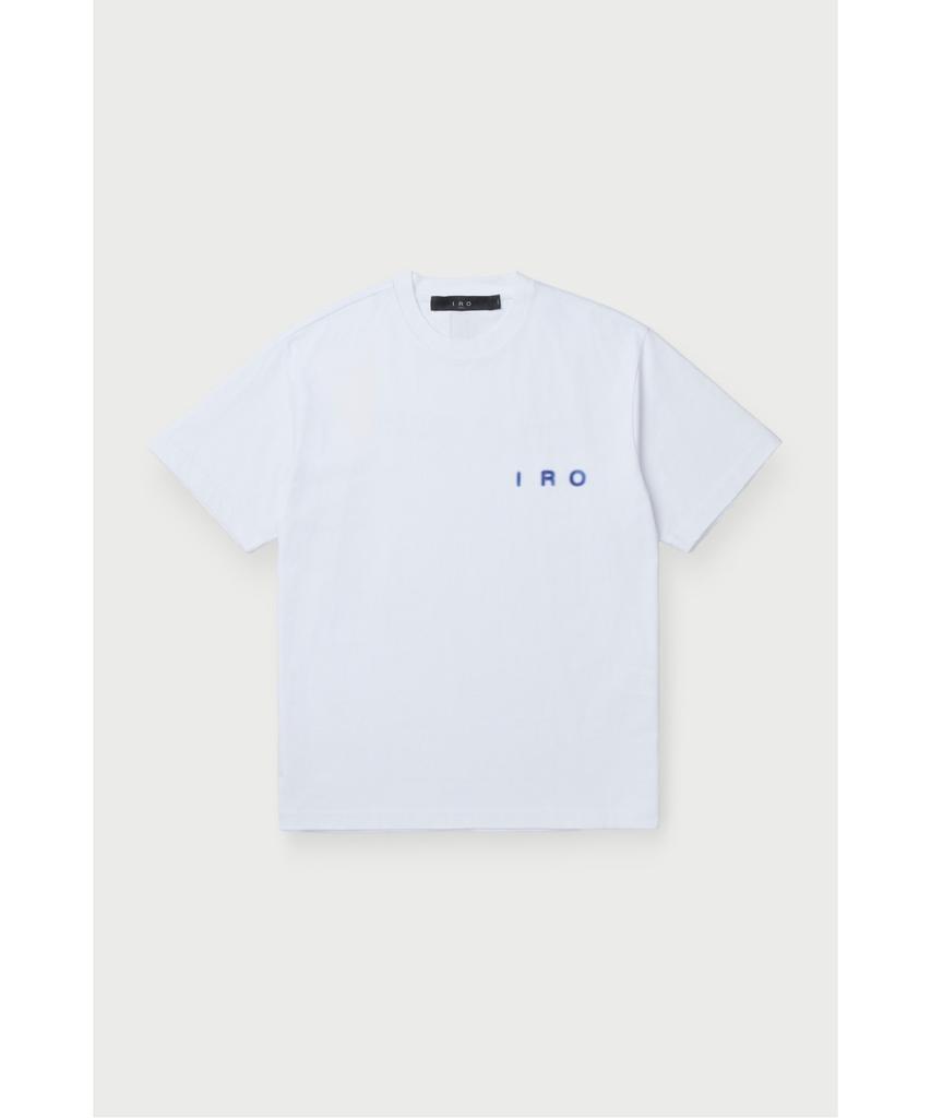 IRO Blur Fade Logo Short Sleeve T-Shirt Iqtam26703Whx