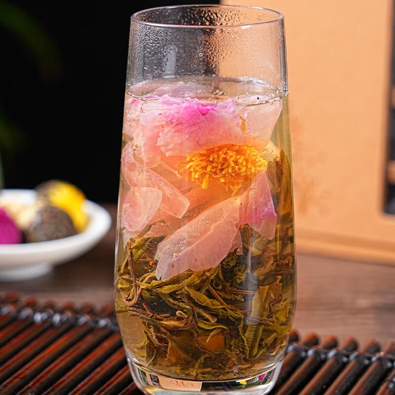 Xin Jingzhou Yunnan Pu'er Flower Dragon Ball Gift Set
