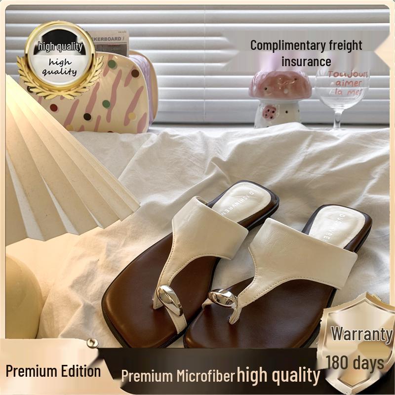 2025 Retro Women's Platform Toe-Loop Sandals – Trendy Summer Flip-Flops