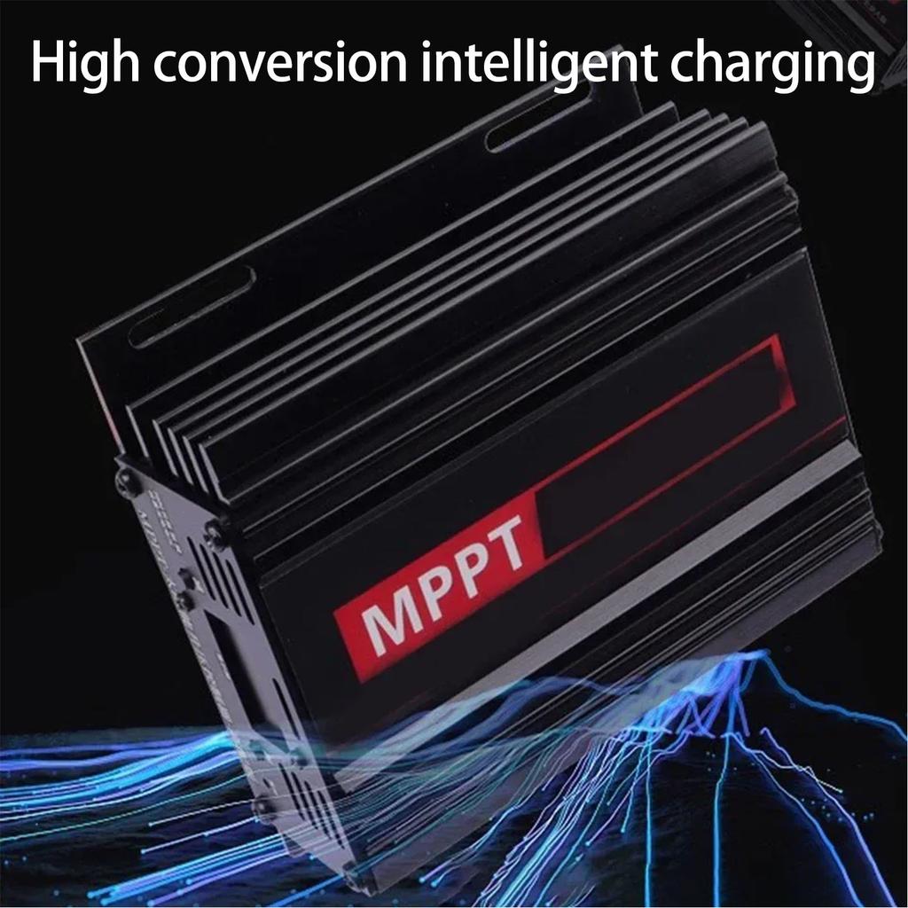 Multipurpose LCD Display MPPT Charge Controllers 22A for 24V To 72V Batteries Efficients Solar Energy Management