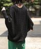 antiqua Dolman Knit Long One Size Black Women's Top, Sleeve, PYA-00018, 05,
