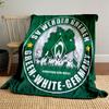 Werder Bremen Green Designed Flannel blanket for bedroom, living room, sofa, and nap