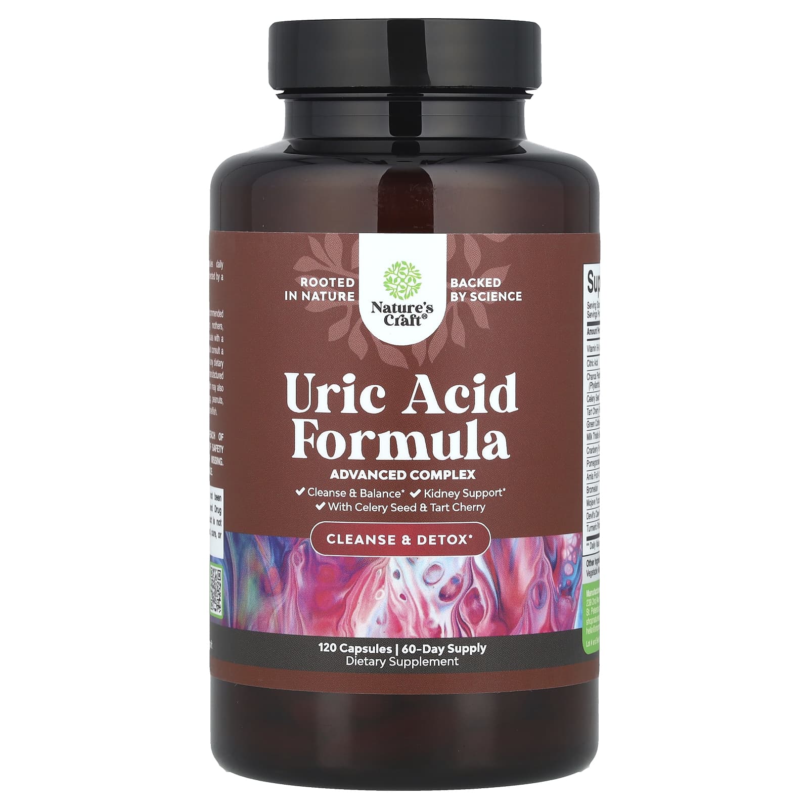 

Nature S Craft, Uric Acid Formula, 120 Capsules