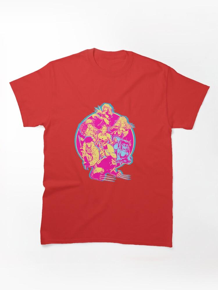 Wolverine and the X Men 90’s Retro Jim Lee X-Men Group Classic Unisex T-Shirt
