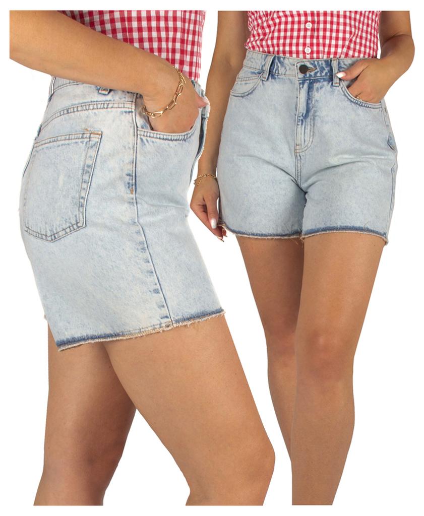 Krótkie Spodenki Jeansowe Damskie Wysoki Stan Szorty Modne Dżins 34 Xs Firi