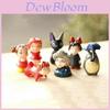 Premium Quality 8pc Set Totoro Ponyo On The Cliff Cute Mini Action Figures For Kids