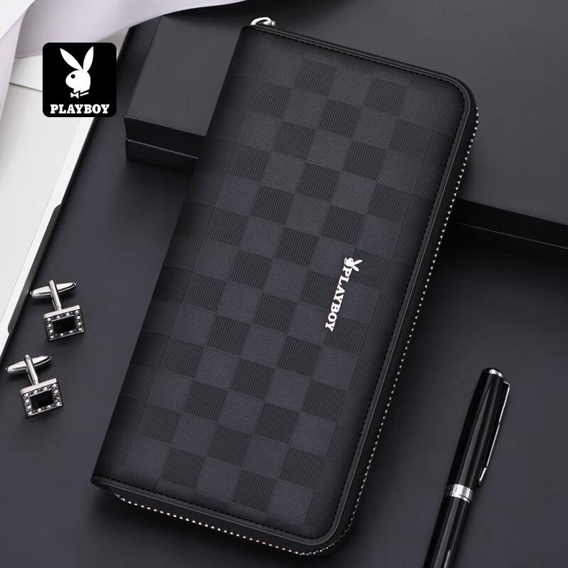 Playboy Men s Multi-functional Leather Long Wallet