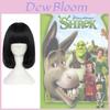 Perucă Cosplay Shrek Al Treilea Lord Farquaad din Mătase Naturală Respirabilă Rezistentă la Temperaturi Înalte Pentru Joc de Rol și Evenimente cu Costume