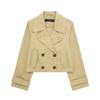 Kaslead New Arrival Women's Clothing Fashion Style Fashion Casual Easiest for Match Short Trench Coat 3046048