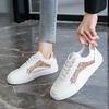 Women's Vulcanized Walking Running Shoes Women's Casual Lightweight Casual Tennis  Sports Shoes  New White Flat Shoes