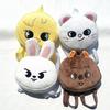 Peluche Giocattoli Cartoon Skzoo Zaino Peluche Coreano Wolfchan Leebit Dwaekki Hanquokka Jiniret Bbokari Regalo per Fan Stray Children