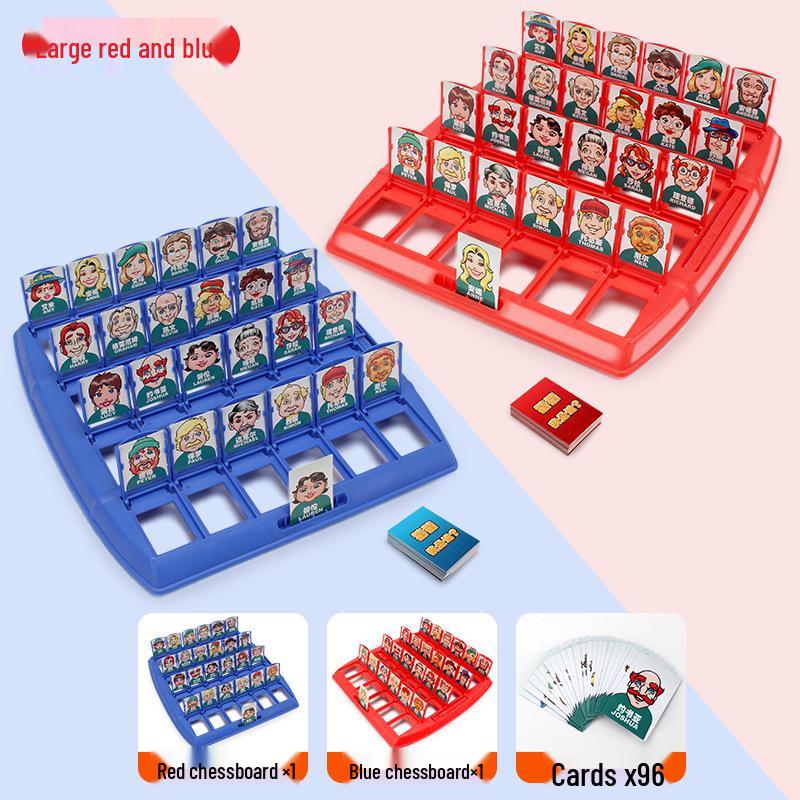 Guess Who: Children's Educational Logic Training Game - Two-Player Interactive Parent-Child Battle