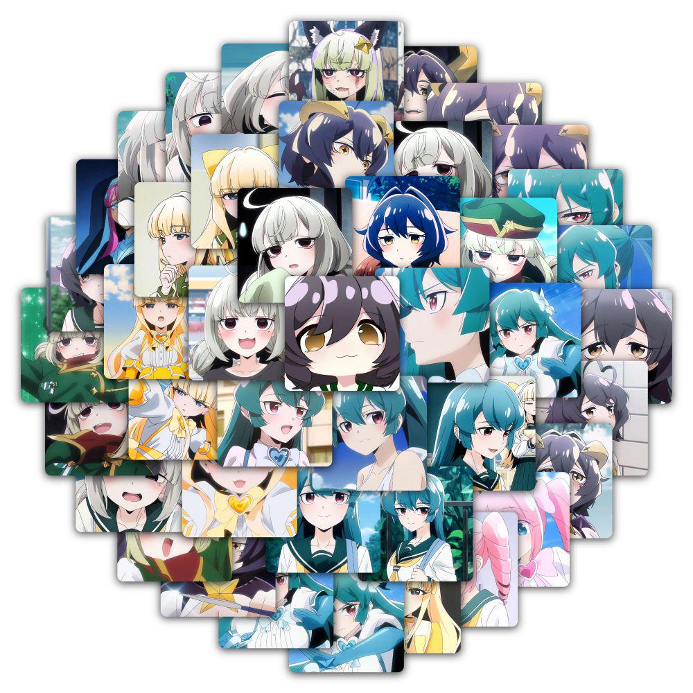 59 Cute Arakawa Kivi Magical Girl Stickers - Waterproof, Perfect for Diaries