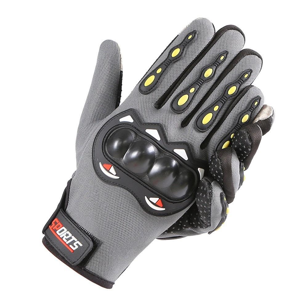 Motorcycle Riding Half-finger Gloves Men and Women Outdoor Anti-drop Sports Fitness Mountaineering Protection Long-finger Hard Shell Gloves