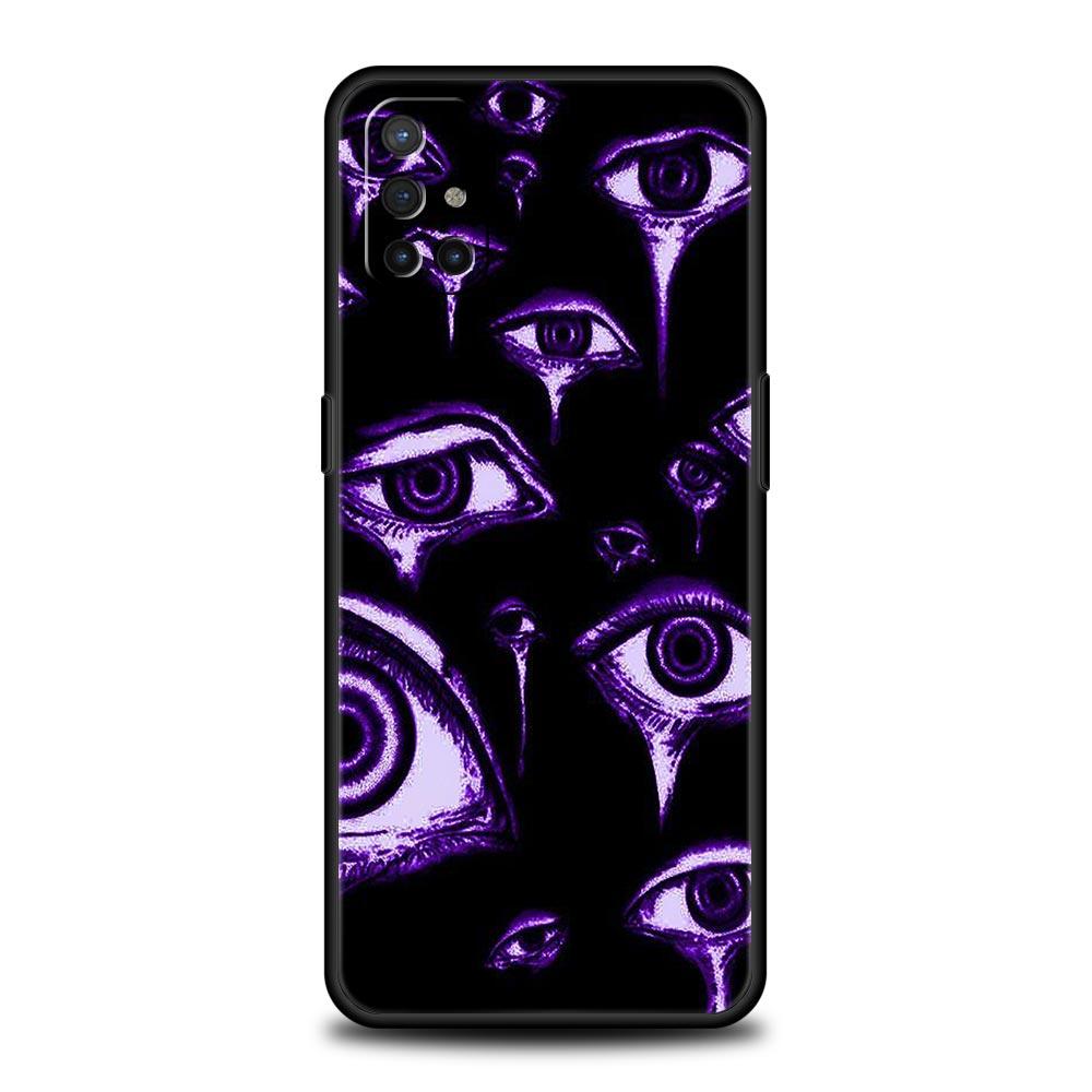 Infinity On Purple Phone Case For OnePlus 12R 9R 12 11 10 Pro 9 8 7 7T 8T 10T 9RT Nord 2T N10 N200 CE 2 5G Black Cover