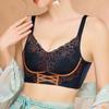 New Underwear Lace Non-steel Ring Anti-sagging Side Breasts Gathered Bra