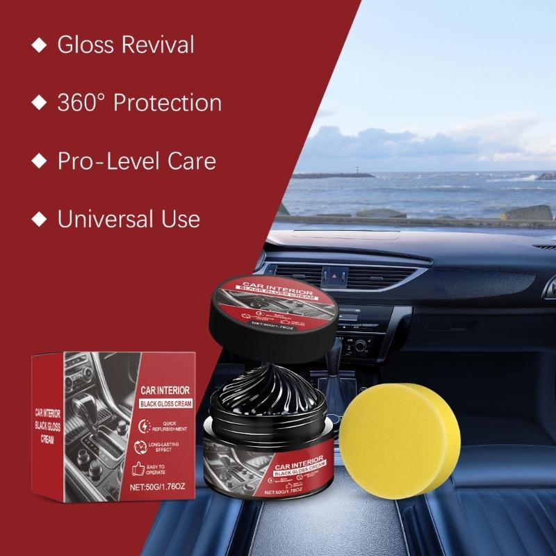 Pasta Restauradora para Interior Automotivo Solução de Detalhamento Para Uso Rápido e Fácil por Proprietários de Carros e Profissionais