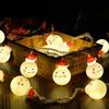 Magical Christmas Snowman String Lights For Kids Rooms With 10/20 Leds For Festive Decor