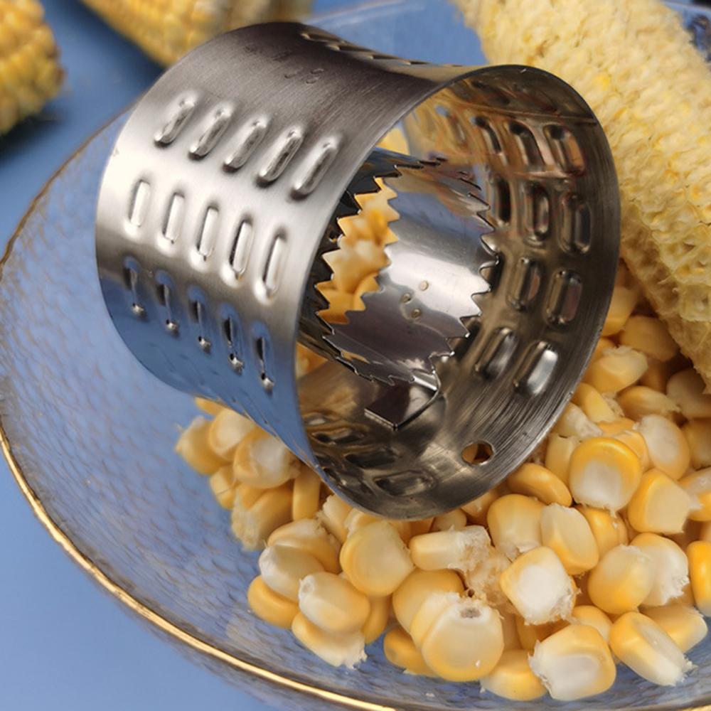 

Нержавеющая сталь, резак для очистки кукурузы, овощечистка, инструмент для зачистки, терка для домашней кухни с зубчатым лезвием