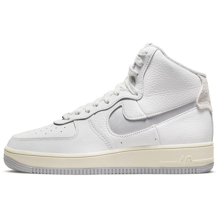 

Женские кроссовки Nike Air Force 1 High Sculpt Белые Серебристые 36.5